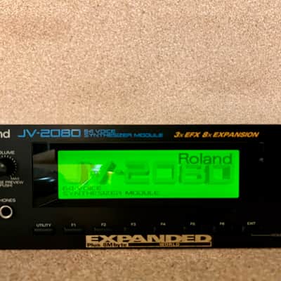 Roland JV-2080 64-Voice Synthesizer Module 1990s – Serviced – Warranty image 14