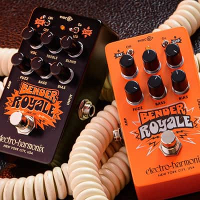 Electro-Harmonix Bender Royale | Germanium Fuzz Orange  "Free Shipping in the USA" image 2