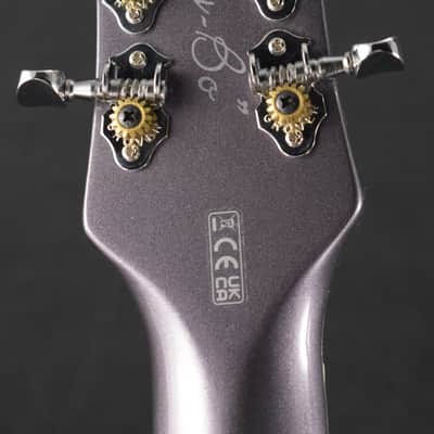 Gretsch G6199TSL-SMG Billy-Bo FSR Smoke Gray/Violet Metallic image 7