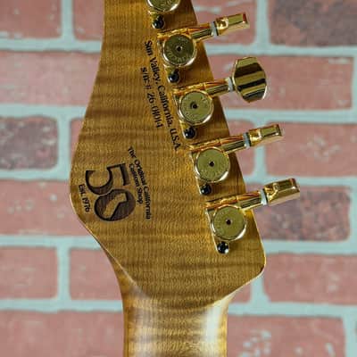 Schecter USA Custom Shop CET 50th Anniversary Electric Guitar - Golden Anniversary  (14 out of 50) image 15