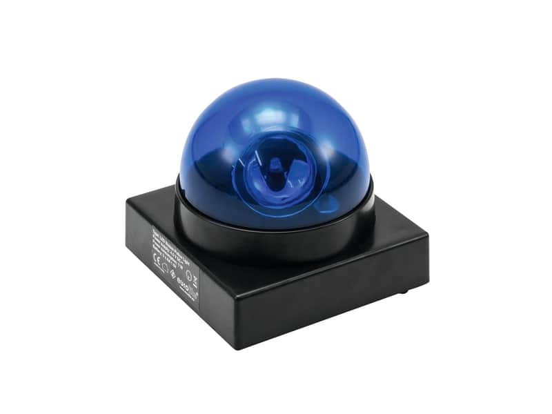 eurolite LED Buzzer Polizeilicht blau image 1