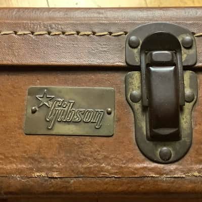 Gibson Lifton Les Paul case 1953, 1954, 1955, 1956, 1957, 1958 Pink  / Brown 4 Latches image 19
