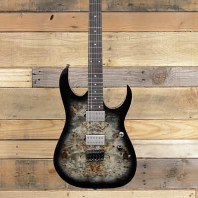 Ibanez RG1121PB Electric Guitar Charcoal Black Burst w/ Gigbag image 4
