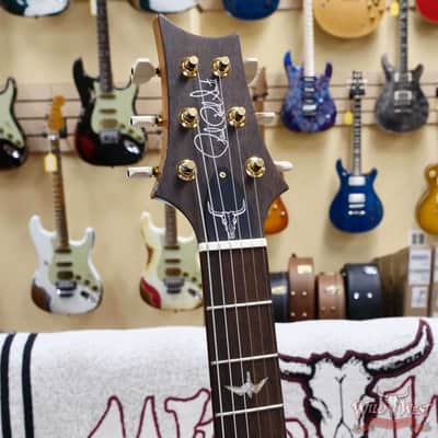 PRS Wild West Guitars 25th Anniversary Limited Run Wood Library Artist Package Hollowbody II Piezo Frostbite Fade (Private Stock Color) 5.40 LBS (US Only / No International Shipping) image 7