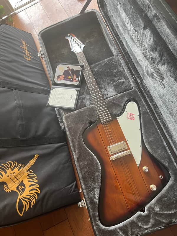 DEMO VIDEO Epiphone Joe Bonamassa Signature "Treasure" Firebird (US Customers Tax included in shipping price) image 1