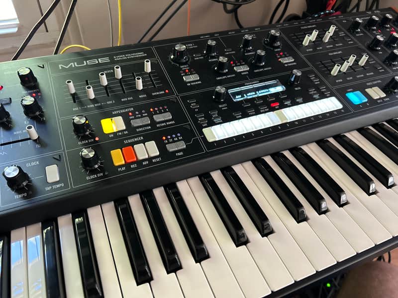 Moog Muse 8-Voice Analog Synthesizer 2024 - Present - Black image 1