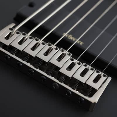 Schecter Demon-8 Electric Guitar. Aged Black Satin image 5