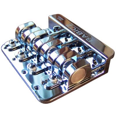 Babicz Full Contact Hardware - FCH-4BCHR - 4 string chrome bridge image 4