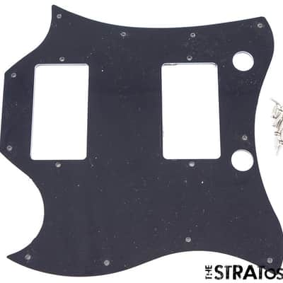 USED Epiphone SG Standard Full Face PICKGUARD, Guitar Parts, Black 5 Ply image 2
