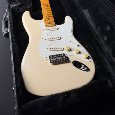 Fender Lincoln Brewster Stratocaster, Maple - Olympic Pearl image 2