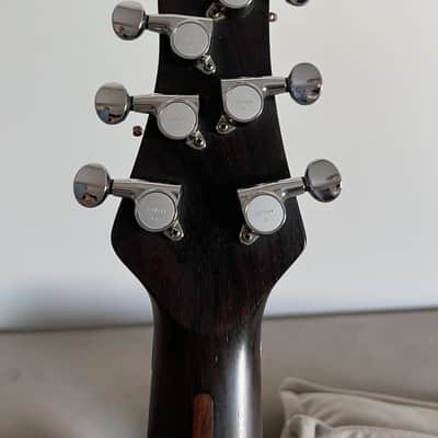 Custom Luthier  Super Strat Handmade – Brazilian Rosewood 2006 - Artistic Gloss – Green/Gold/Black Marble image 6