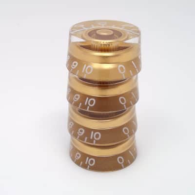 True Custom Shop® GOLD Speed Knob Set for Gibson USA Les Paul Epiphone image 3
