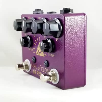 68 Pedals King of Clone Dual Overdrive Pedal | Reverb