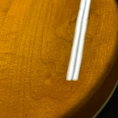 Hamer Custom Shop Newport Pro (2003) - Amber #52665 with Original Hard Case image 18