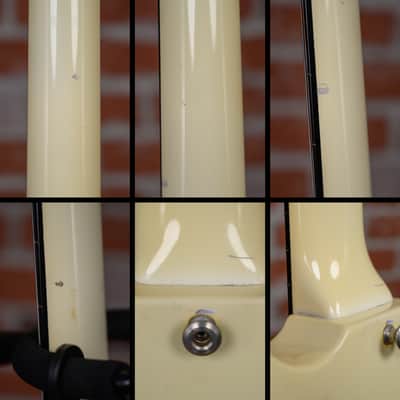 Hamer FBIV Classic White Built for Eric Brittingham of Cinderella 1988 w/Hard Shell Case image 13