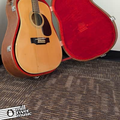 Fender F-55-12 12-String Acoustic w/HSC - Used - AS-IS image 11