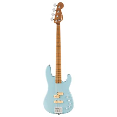 Used Charvel Pro-Mod San Dimas Bass PJ IV - Sonic Blue image 2
