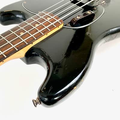 Fender Musicmaster Bass 1978 Black image 25