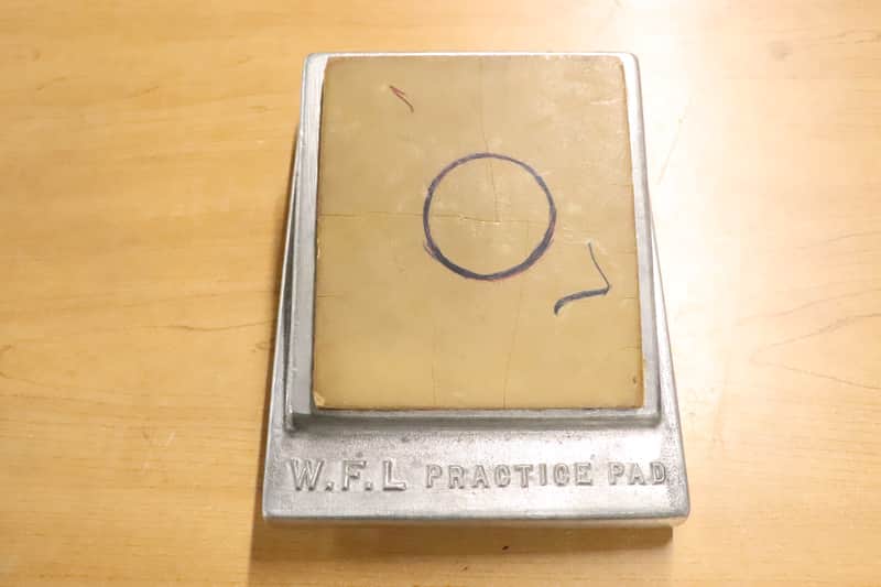 WFL Practice Drum Pad Vintage 1950's image 1