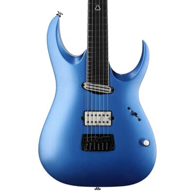 Ibanez JBM9999 Jake Bowen Electric Guitar (with Case), Azure Metal Matte image 7