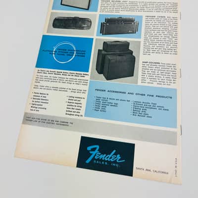 Fender Fine Electric Instruments Catalog 1964-65 image 2