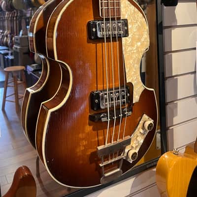 Hofner 500/1 Violin Bass 1966 - Sunburst w/Case image 4