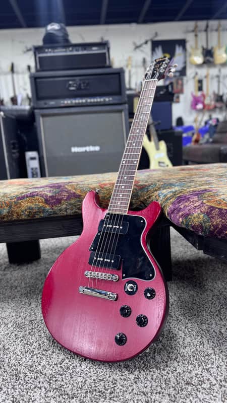 2023 Gibson Rick Beato Les Paul Special Double Cut DEMO Sparkling Burgundy Satin w/ OHSC image 1