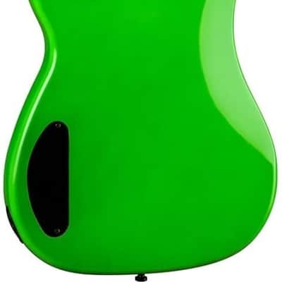 Dean Guitars Custom Zone 4-String Bass, Nuclear Green image 2