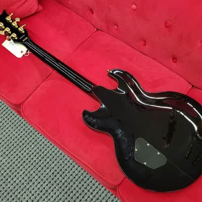 DBZ Imperial Thinline Guitar  Black image 15