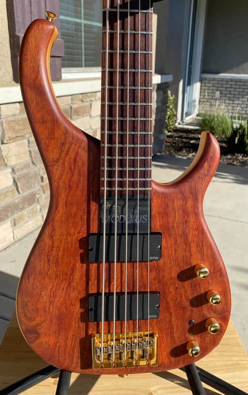 Modulus Graphite Quantum Q5 5-String Bass Guitar, graphite neck image 1