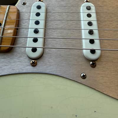 2021 Fender Custom Shop ‘55 Stratocaster Relic - Aged Desert Tan image 13