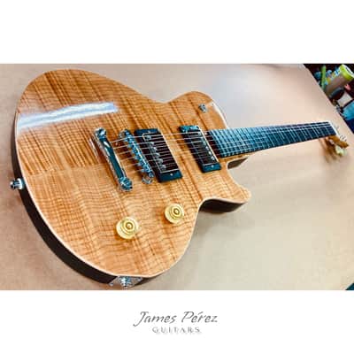All NEW! - James Perez Guitars - Handmade in U.S.A. by Me - Atlas SC - 24.75" - Suntan Flame - 2026 image 15