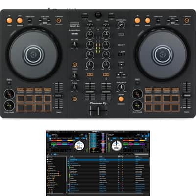 Pioneer DDJ-FLX4 DJ Controller w/ Yamaha HS5 Speakers, Stereo
