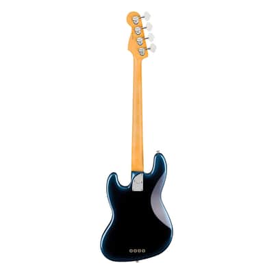 Used Fender American Professional II Jazz Bass - Dark Night w/ Maple FB image 8