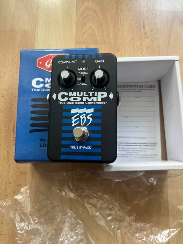 EBS MultiComp True Dual Band Compressor | Reverb