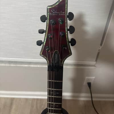Schecter Hellraiser C-1 FR 2006 - Present - Black Cherry image 3
