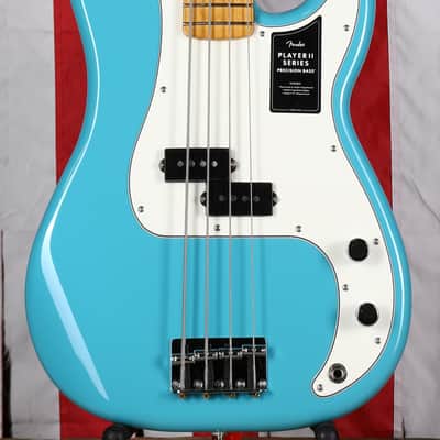 Fender Player II Precision Bass - Aquatone Blue image 2
