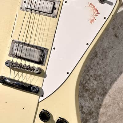 Gibson Custom Shop Johnny Winter 1964 Firebird V Murphy Lab Aged 2021 - Polaris White[GTK017] image 3