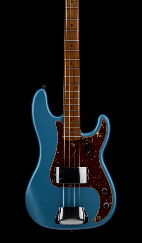 Fender Custom Shop Empire 58 Precision Bass Journeyman Relic - Aged Lake Placid Blue #91306 image 1