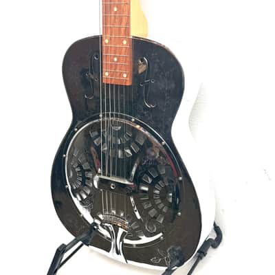 Dobro Model 33H Square Neck Resonator Guitar 1980 - Chrome image 8