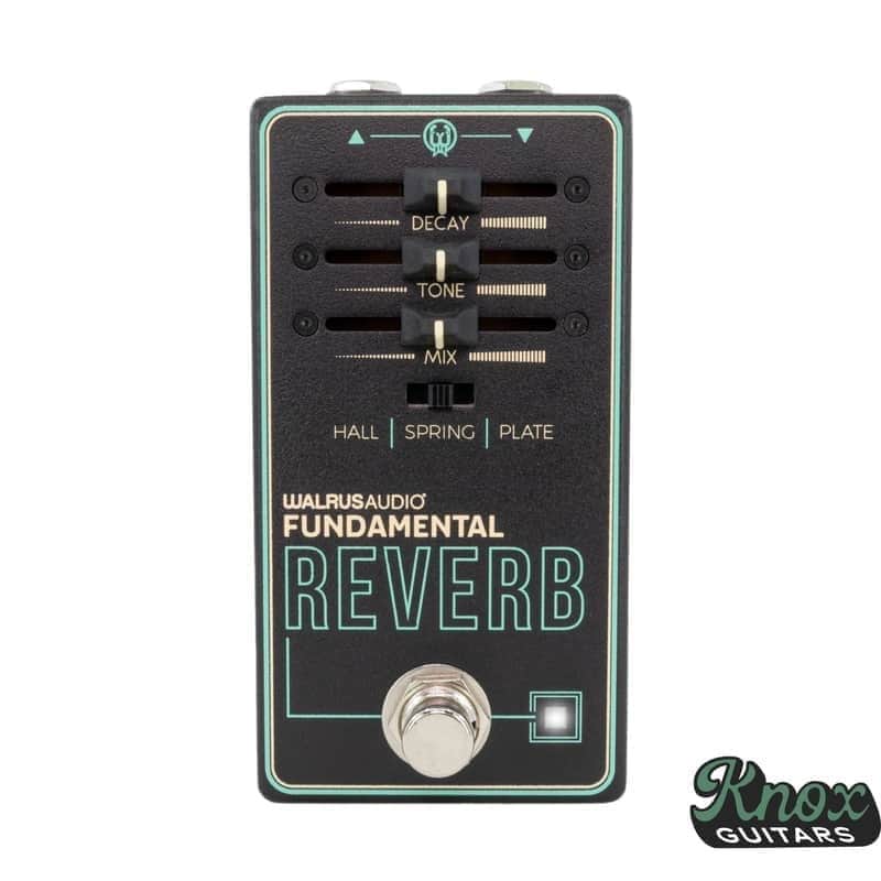 Walrus Audio Fundamental Reverb 2023 - Present - Black / Teal image 1