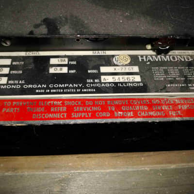 Hammond X77 '70's - Pristine image 8
