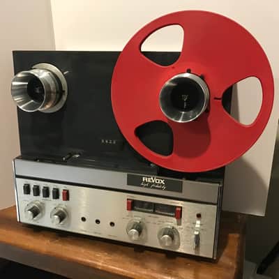 Revox A77 MKII 1970s Black/Silver/Wood image 1