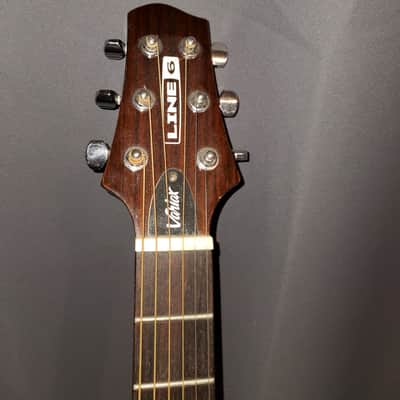 Line 6 Variax 700 Acoustic Guitar - With Footswitch and a Pro Case image 5