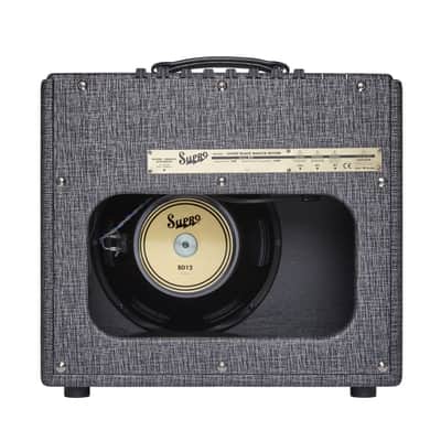 Supro Black Magick Reverb - 25W 1x12 Combo - Black Rhino (1696RT) image 5