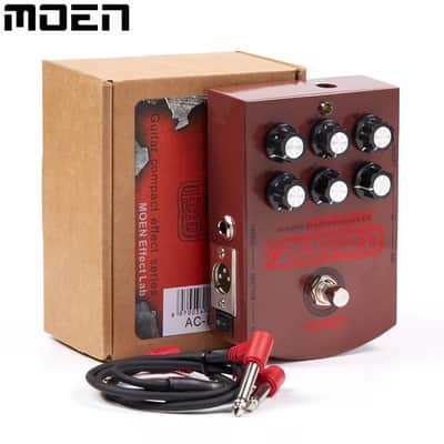 MOEN AC-BA Buffalo Acoustic Guitar Preamp DI Pedal with 3 Band EQ image 5