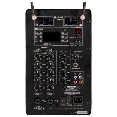 Algam Audio TR12-BT Altoparlante Portatile a Batteria con 2 Microfoni Wireless e Bluetooth Bild 4