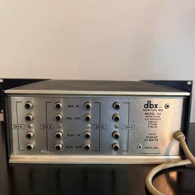 dbx 155 4-Channel Type I Noise Reduction 1970s - Black image 4