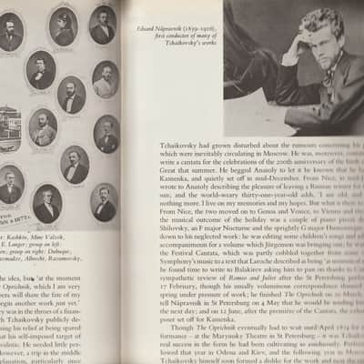 "Tchaikovsky" book by John Warrack history reference 1973 image 2