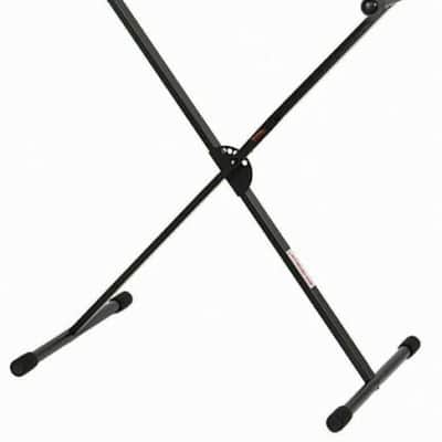 Stageline KS25Q Single Braced X-Style Keyboard Stand image 1
